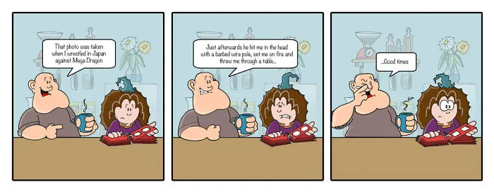 During My Mental Breakdown, I Started Creating Cartoon Strips Of My Best Friend's Life And Here's 20 Of Them