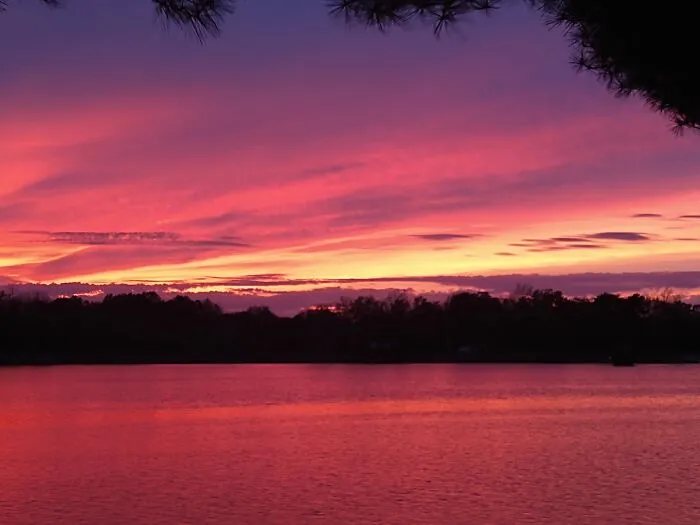 Sunset At The Local Reservoir