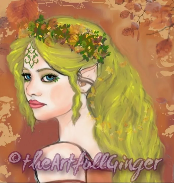 My Latest Elven Drawing.