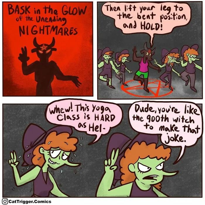 30 Hilariously Twisted Comics By “Cat Trigger”