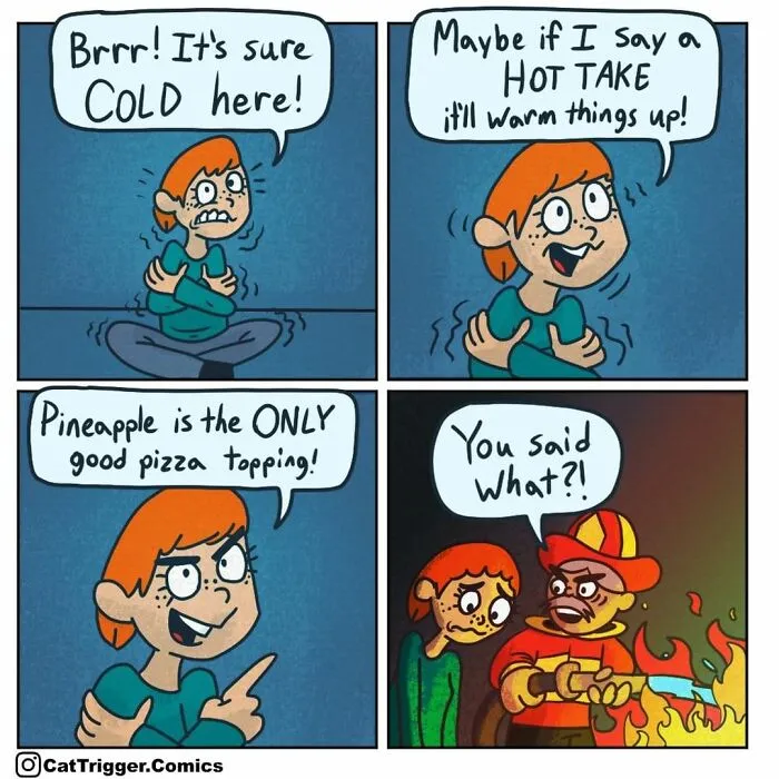 30 Hilariously Twisted Comics By “Cat Trigger”