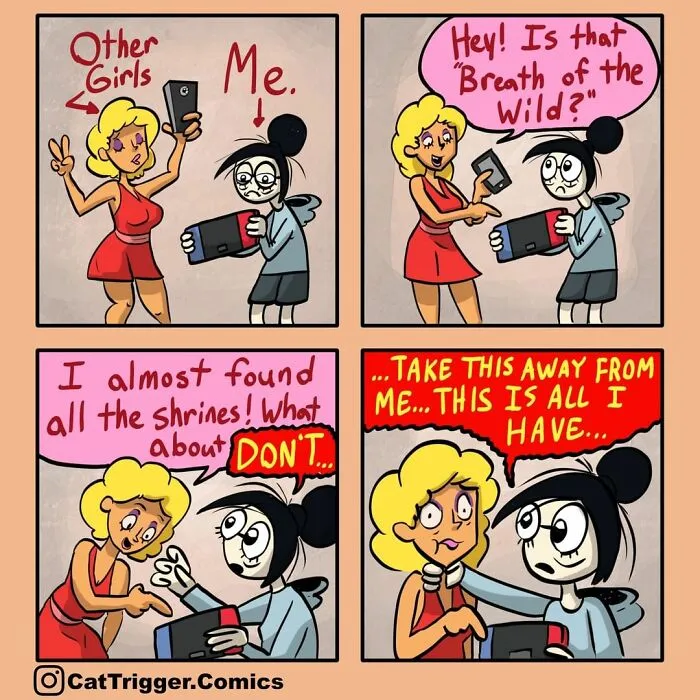 30 Hilariously Twisted Comics By “Cat Trigger”