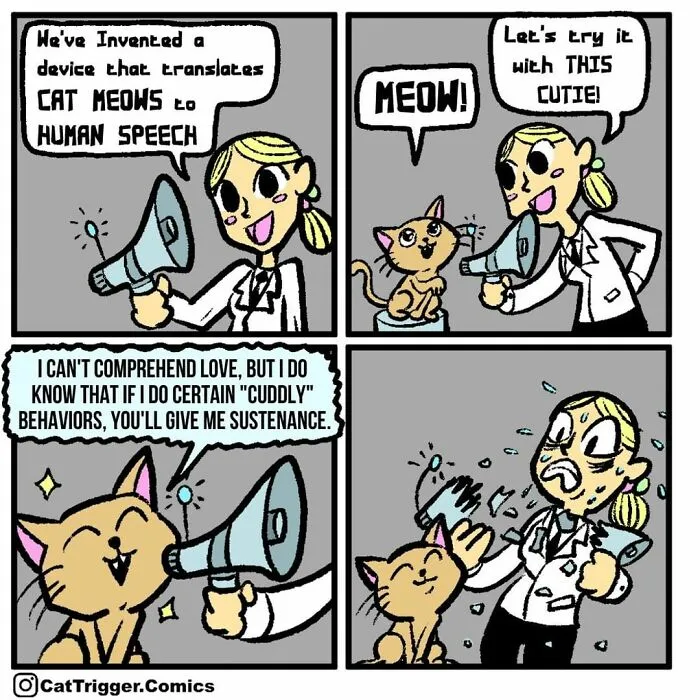 30 Hilariously Twisted Comics By “Cat Trigger”