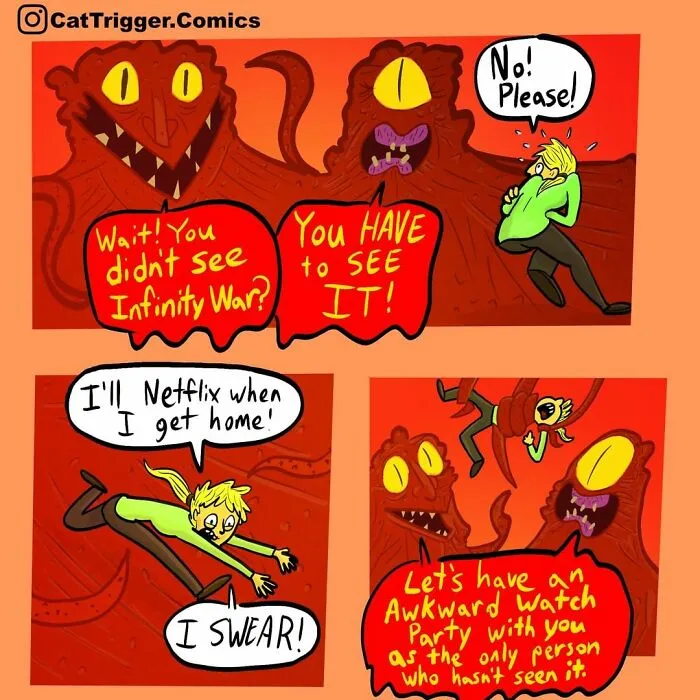 30 Hilariously Twisted Comics By “Cat Trigger”