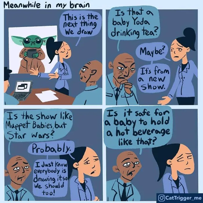 30 Hilariously Twisted Comics By “Cat Trigger”