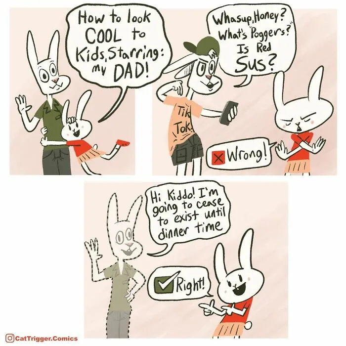 30 Hilariously Twisted Comics By “Cat Trigger”