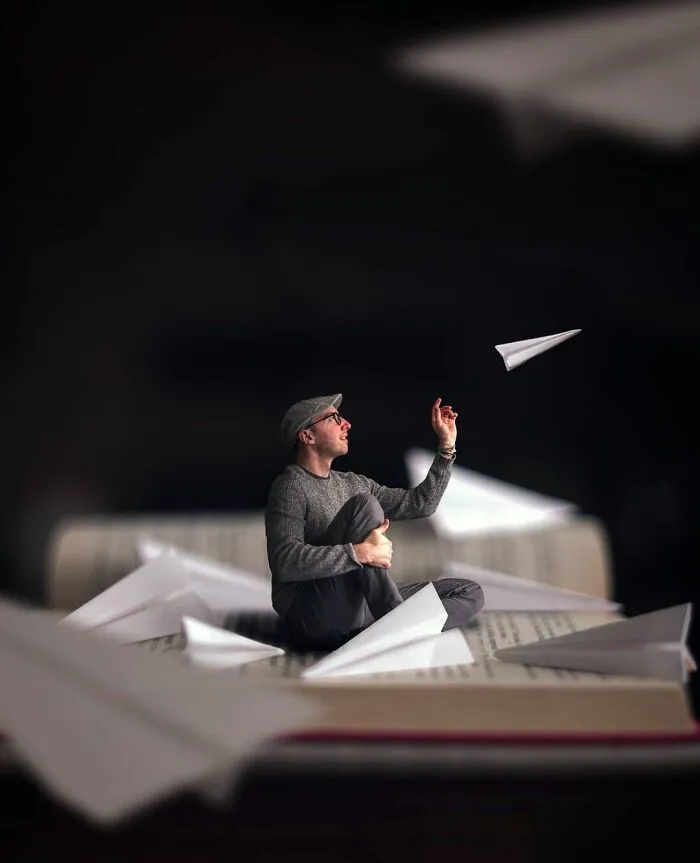 This Canadian Photographer Creates Amazing Miniature Images Of Himself (58 Pics)