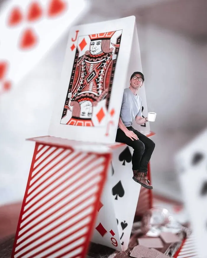 This Canadian Photographer Creates Amazing Miniature Images Of Himself (58 Pics)
