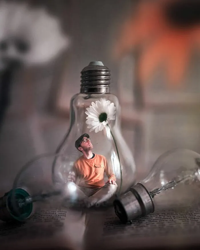 This Canadian Photographer Creates Amazing Miniature Images Of Himself (58 Pics)