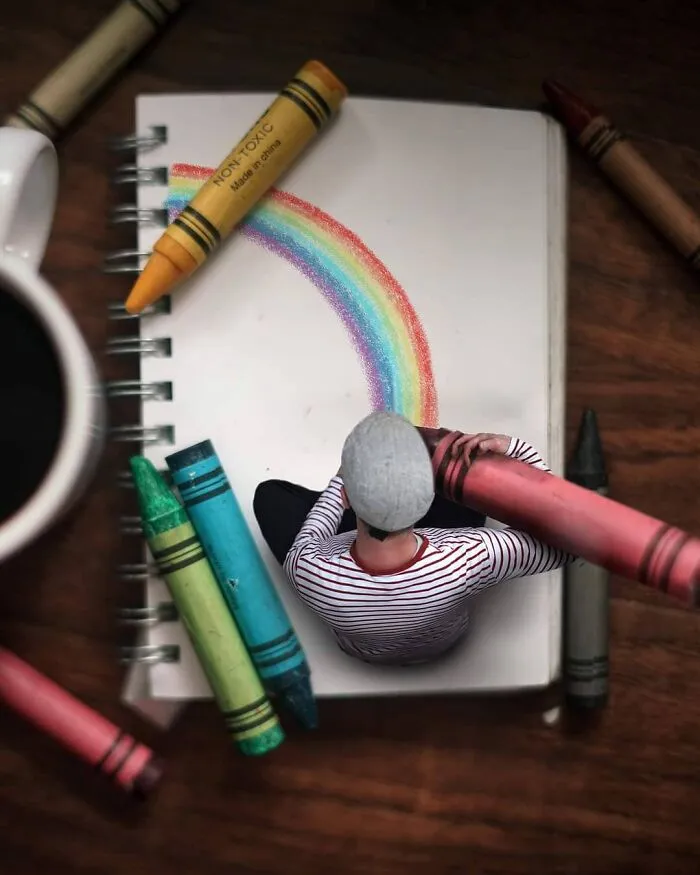 This Canadian Photographer Creates Amazing Miniature Images Of Himself (58 Pics)