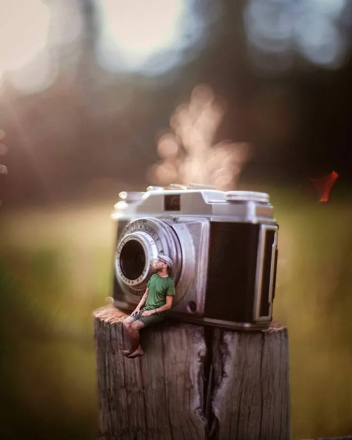 This Canadian Photographer Creates Amazing Miniature Images Of Himself (58 Pics)