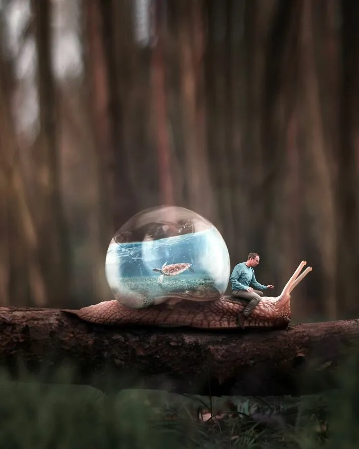 This Canadian Photographer Creates Amazing Miniature Images Of Himself (58 Pics)