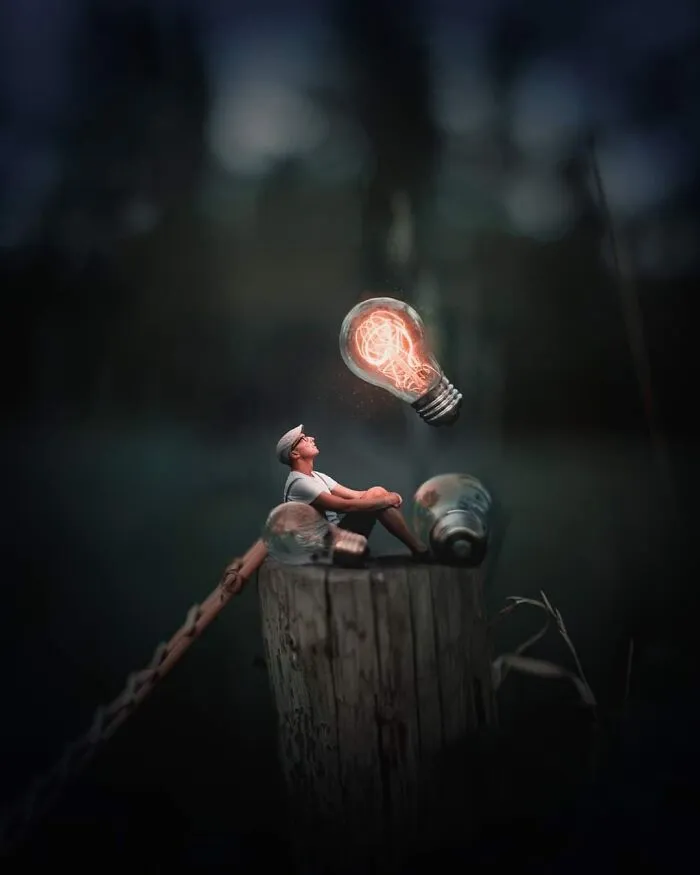 This Canadian Photographer Creates Amazing Miniature Images Of Himself (58 Pics)