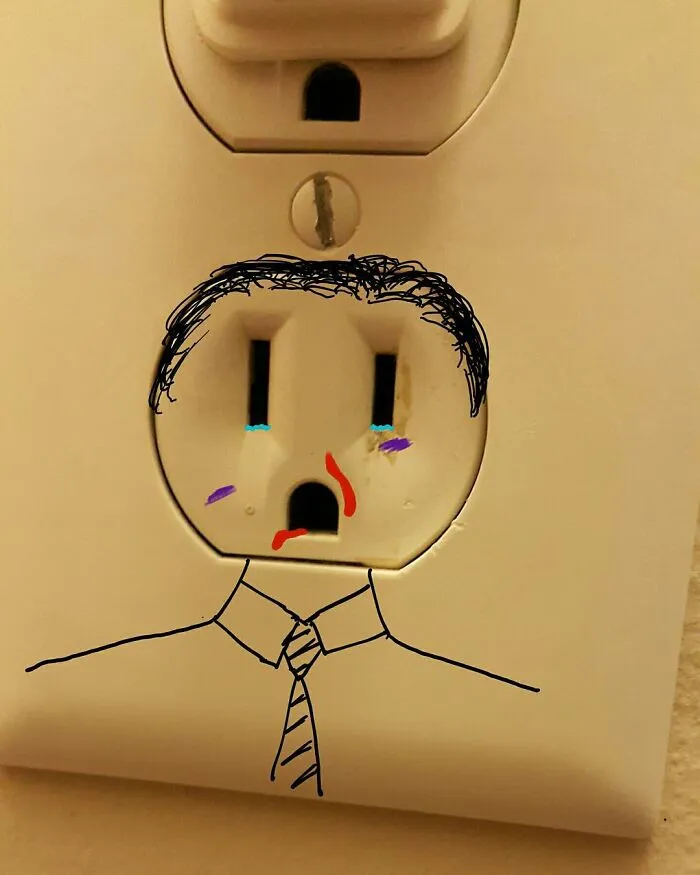 39 Creative Drawings On Pictures Of Everyday Objects Created By This Artist