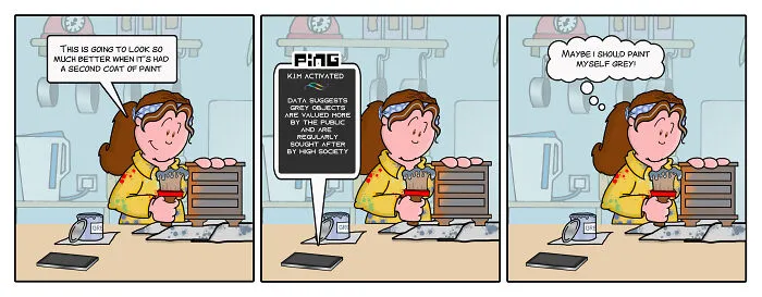 During My Mental Breakdown, I Started Creating Cartoon Strips Of My Best Friend's Life And Here's 20 Of Them