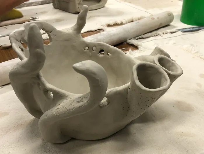 My Clay Pot I Created! (Not Fully Completed, Pls Don't Judge)