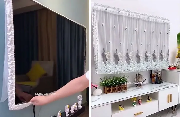 Funda para el televisor