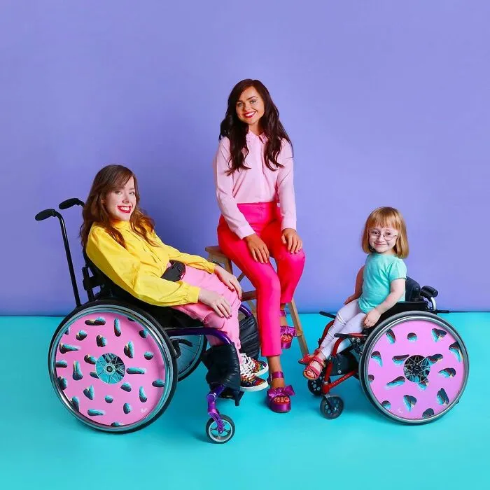 Izzy Wheels: 54 Colorful Wheelchair Accessories Created By Two Sisters