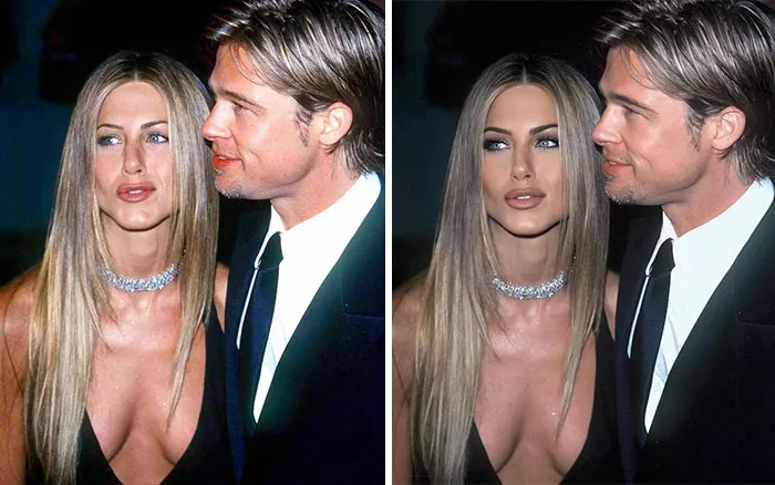 Jennifer Aniston And Brad Pitt
