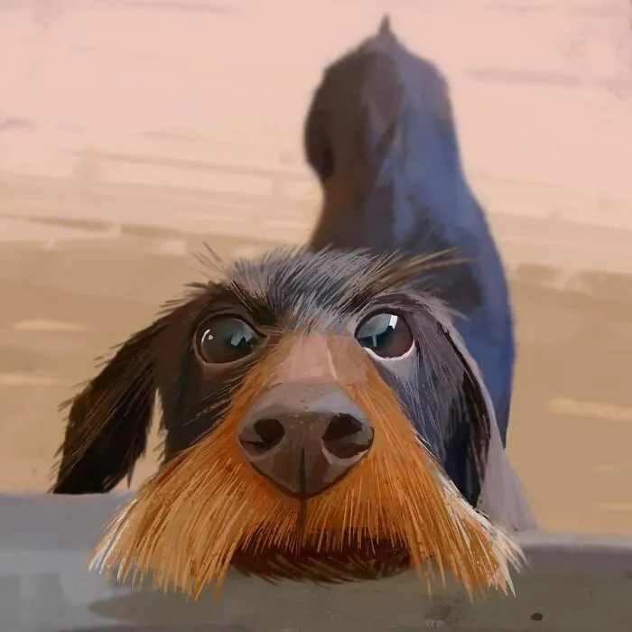Artist Makes Caricatures That Capture Dogs’ Most Prominent Features (63 Pics)