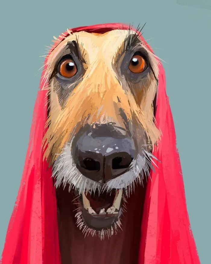 Artist Makes Caricatures That Capture Dogs’ Most Prominent Features (63 Pics)