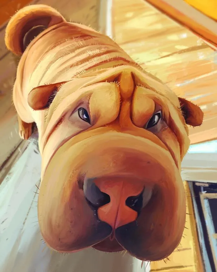 Artist Makes Caricatures That Capture Dogs’ Most Prominent Features (63 Pics)