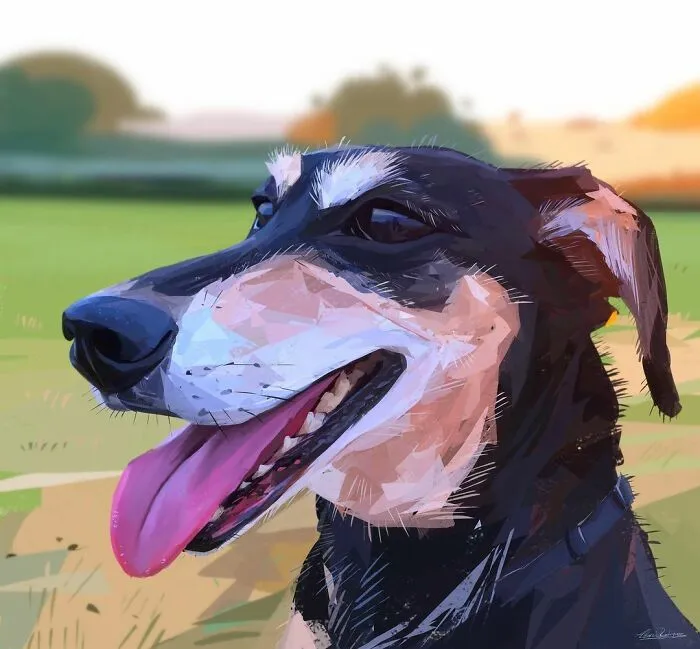 Artist Makes Caricatures That Capture Dogs’ Most Prominent Features (63 Pics)