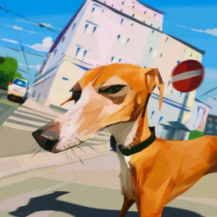 Artist Makes Caricatures That Capture Dogs’ Most Prominent Features (63 Pics)