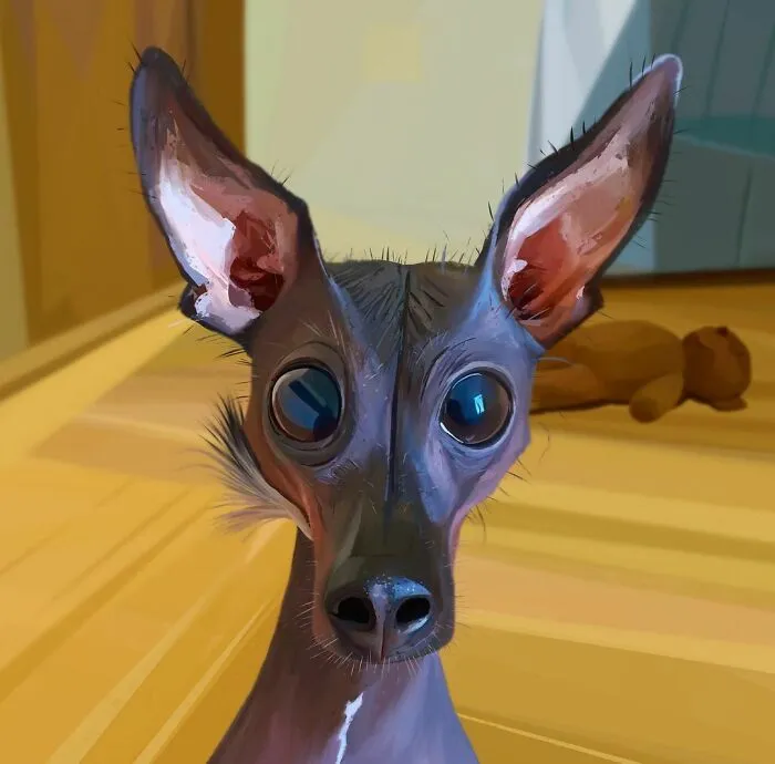 Artist Makes Caricatures That Capture Dogs’ Most Prominent Features (63 Pics)