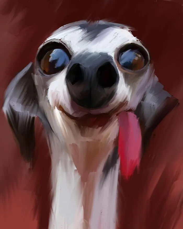 Artist Makes Caricatures That Capture Dogs’ Most Prominent Features (63 Pics)