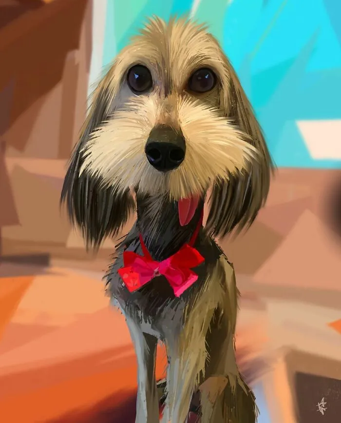 Artist Makes Caricatures That Capture Dogs’ Most Prominent Features (63 Pics)
