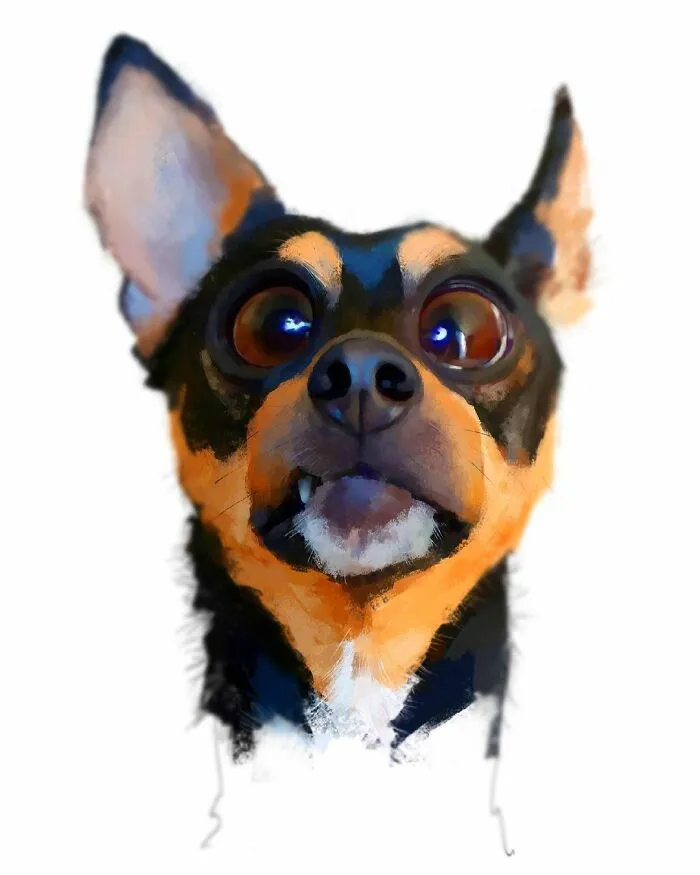 Artist Makes Caricatures That Capture Dogs’ Most Prominent Features (63 Pics)