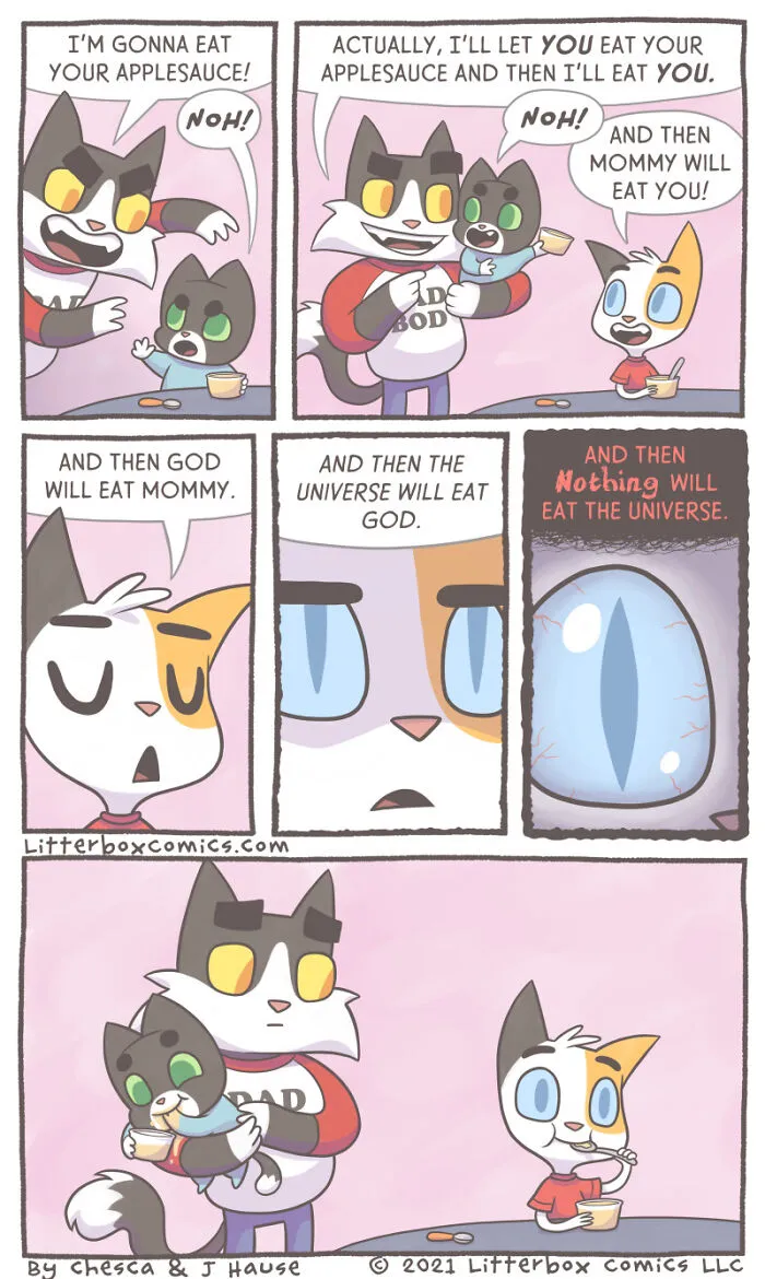 My Parenting Experience In 30 Comics With A Feline Twist (New Pics)