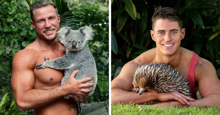 The Australian Firefighters Calendar 2022 Is Out With More Shirtless Heroes And Adorable Animals (28 Pics)