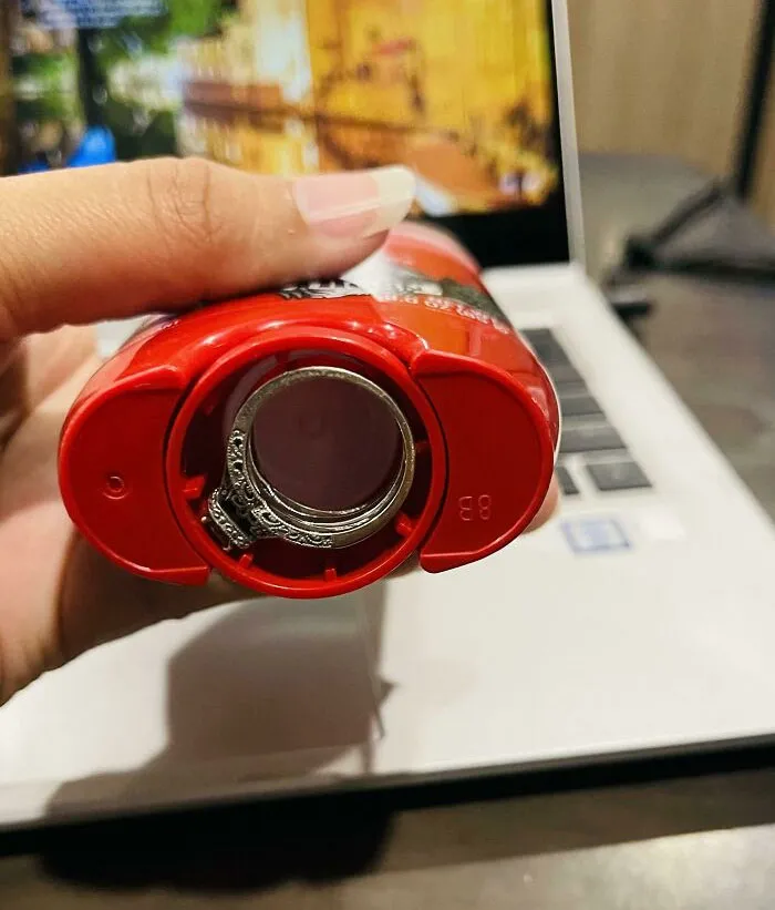 For A Month, I Thought I Lost My Wedding Ring On A Cross Country Road Trip. Finally, I Gave Up Ever Seeing It Again When We Realized It Was Under My Husband's Deodorant