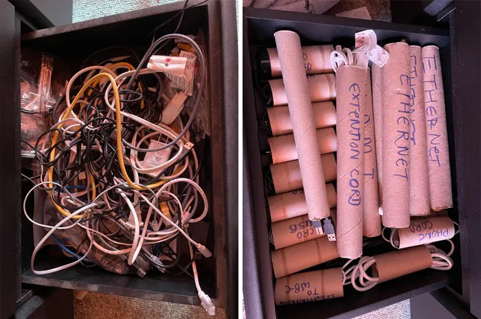 Cool Tip I Learned, Reuse Some Items And Improve Organization