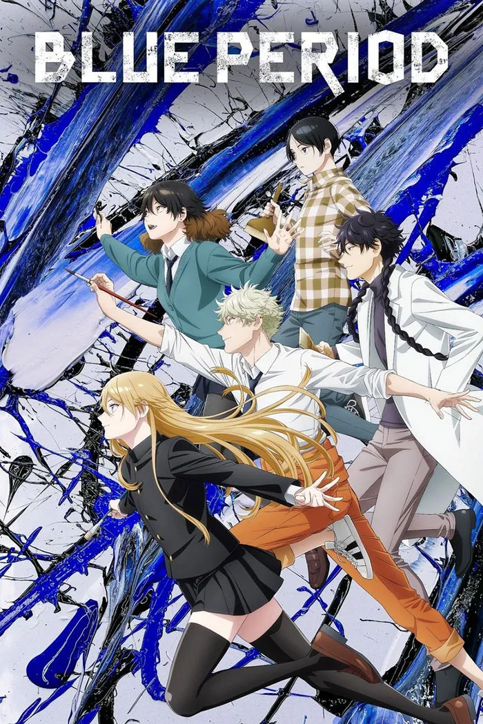 Poster of Blue Period anime series 