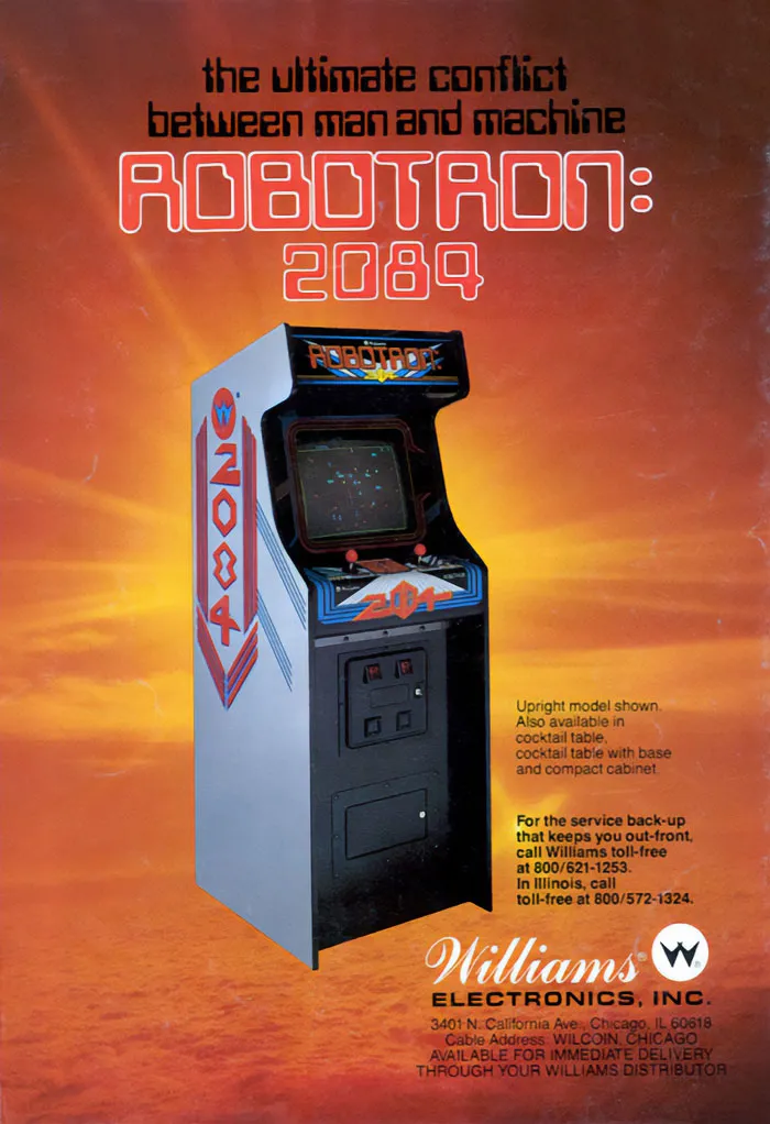 Poster for "Robotron: 2084"