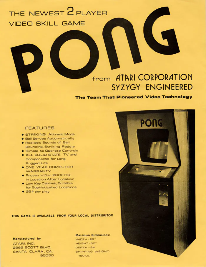Poster for "Pong"