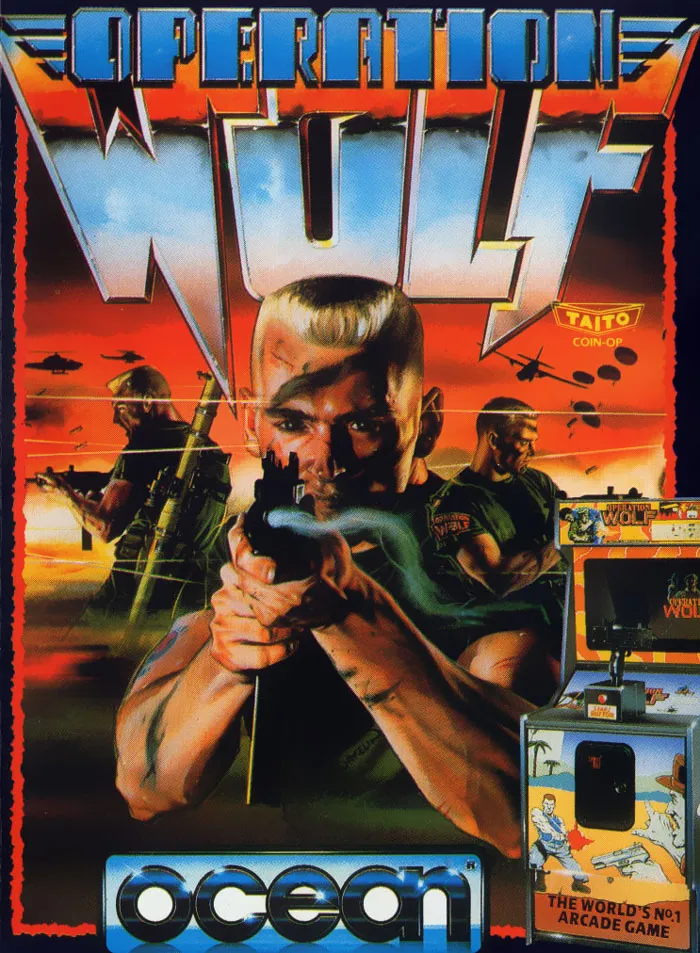 Poster for "Operation Wolf"