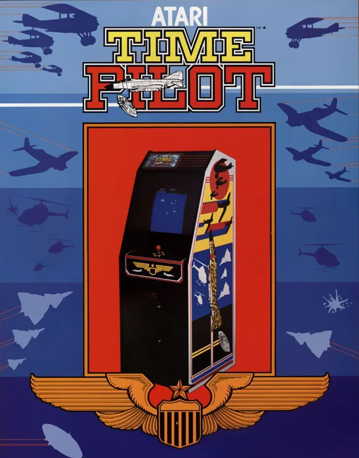 Poster for "Time Pilot"