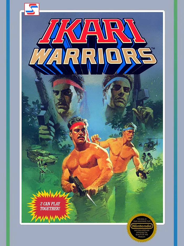 Poster for "Ikari Warriors"