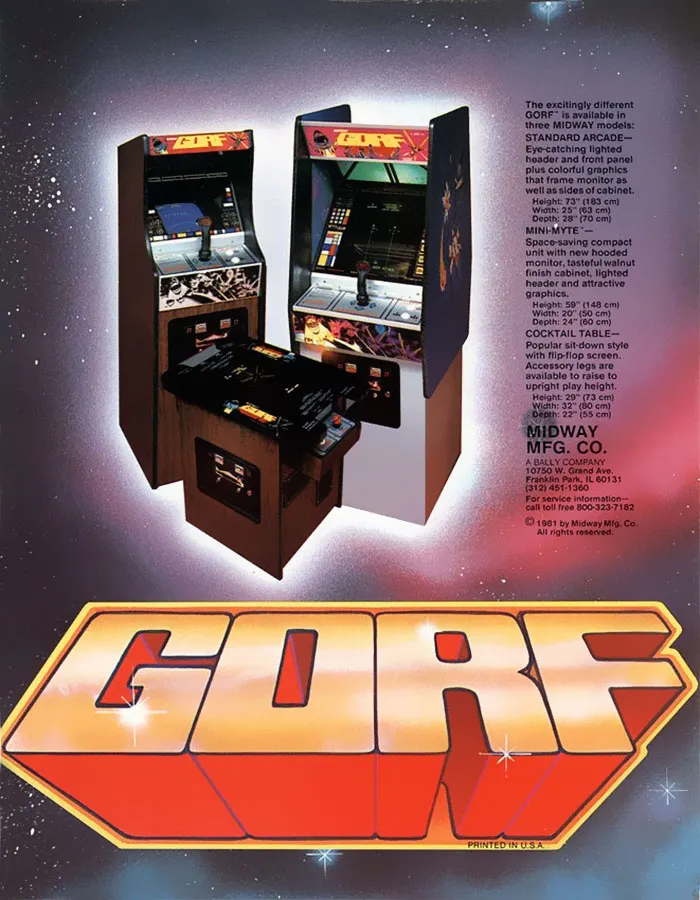 Poster for "Gorf"