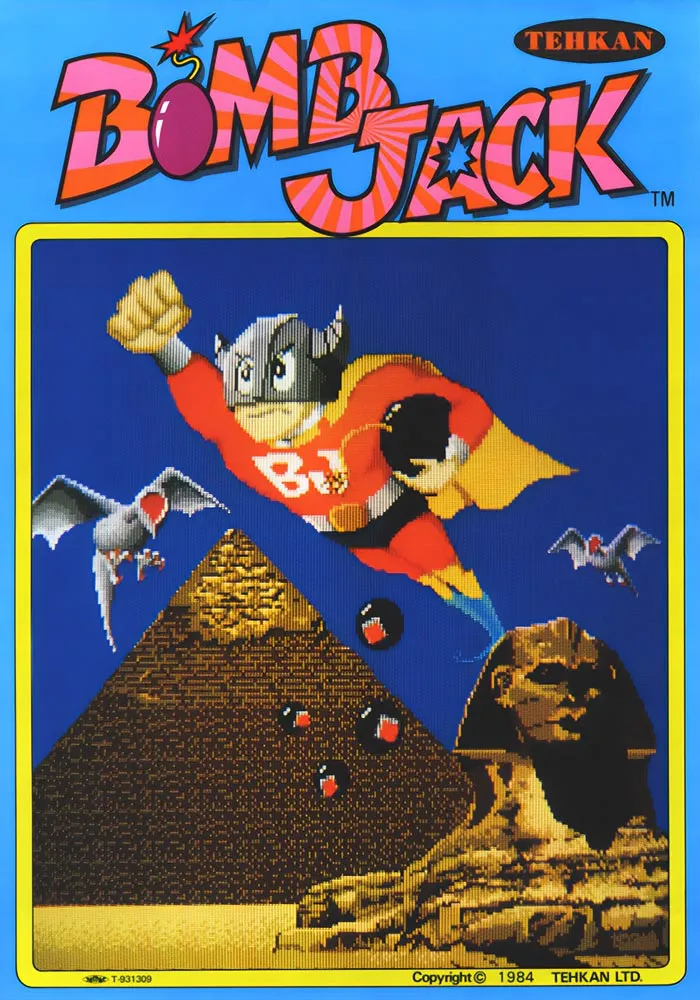 Poster for "Bomb Jack"