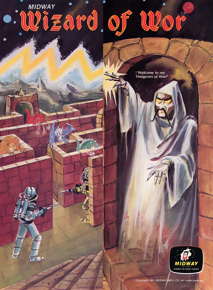 Poster for "Wizard Of Wor"