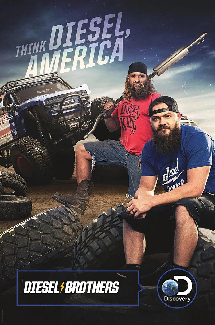 Poster of Diesel Brothers tv show 