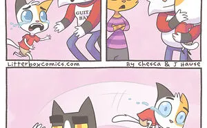 My Parenting Experience In 30 Comics With A Feline Twist (New Pics)