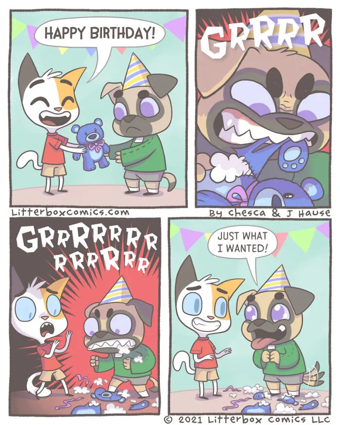 My Parenting Experience In 30 Comics With A Feline Twist (New Pics)