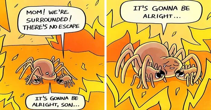 If You Have A Dark Sense Of Humor, You Will Probably Enjoy These Comics With Twisted Endings By ToothyBj (30 New Pics)