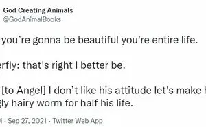 Here's What God Must've Told The Animals While He Was Creating Them (30 Funny Tweets)